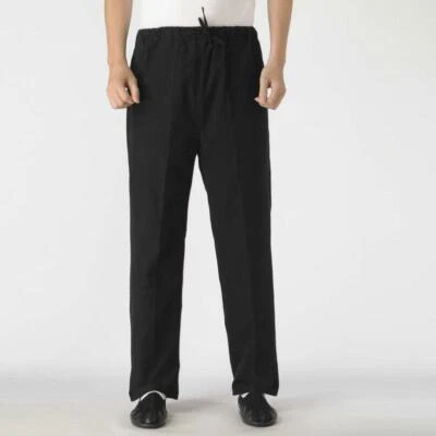 Mens Chinese Kung Fu Tai Chi Pants Martial Arts Wingchun Trousers Cotton Bottoms - Image 1 of 4