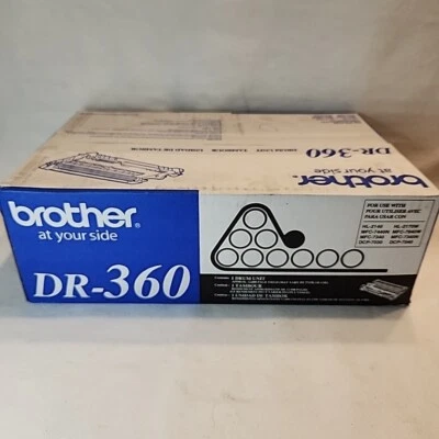 GENUINA - UNIDAD DE BATERÍA BROTHER DR-360 - 12.000 PÁGINAS - CAJA ABIERTA Foto 1 de 2