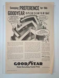 VTG Print Ad Goodyear Tractor Tire From Successful Farming October 1949 - Picture 1 of 1