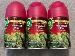New Air Wick Freshmatic Refill Automatic Spray Woodland Pine Holiday - Picture 1 of 2