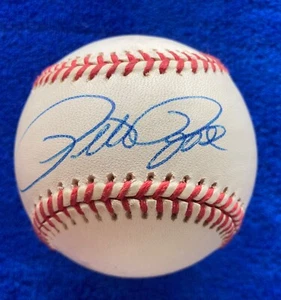 Pete Rose Autografiado Oficial Liga Nacional de Béisbol - Imagen 1 de 5