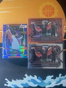 2023 Tai Tuivasa Prizm/Silver Select  X3 Card Lot Red Wave Parralel & Base #13