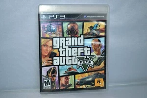 Grand Theft Auto V GTA 5 (Sony PlayStation 3, PS3) w/Manual - Picture 1 of 3