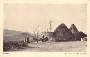 Lesotho - Aloe and native huts - Publ. Society of Evangelical Missions - Morija - Picture 1 of 2