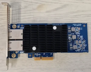 Adaptateur réseau Ethernet double port Intel X550-T2 RJ45 10GbE/1GbE/100Mb - PCI-E - Photo 1/6