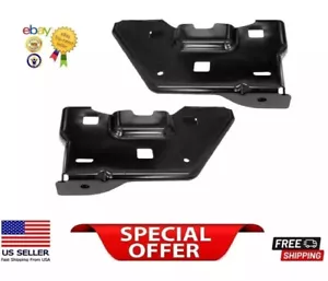 For 14-18 Sierra 1500 Truck Front Bumper Inner Retainer Brace Bracket SET PAIR - Picture 1 of 3