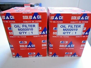 SA 2 x Oil Filters M202010 fits Alfa Romeo MiTo 2008- Kia Sedona 99-06 - Picture 1 of 3