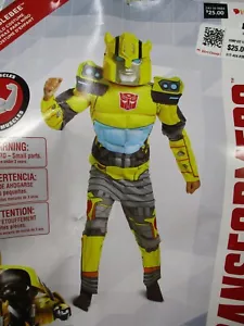 Transformers Hummel Kostüm 3T-4T Kleinkind gepolsterter Anzug Maske Halloween gelb - Bild 1 von 10