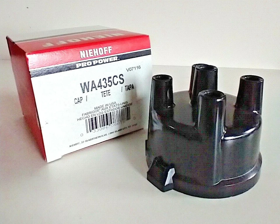 Gorra Distribuidor Vintage con Tapa Clip NIEHOFF/BWD WA435CS (Hecha en EE. UU.) Foto 1 de 4