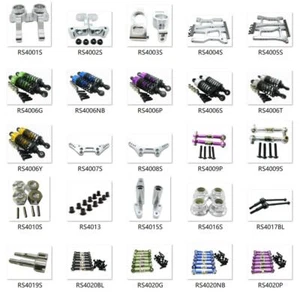 Aluminum Metal Upgrade Refit Parts DIY silver Fit for 1/10 HPI RS4 Sport3 Rc Car - Picture 1 of 60