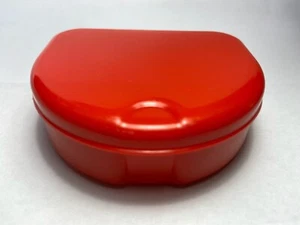 Dental Storage Case, Orthodontic Retainer Box Mouthguards Dentures, 1-pc - Picture 1 of 12