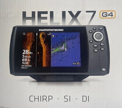 Humminbird HELIX 7 CHIRP SI GPS G4 Fishfinder Chartplotter  411920-1 - Image 1 of 4
