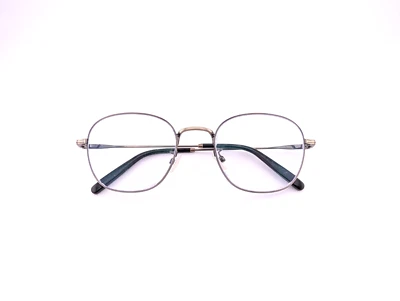 Gafas Tom Ford, solo marcos, estaño, marcos redondos de metal, hechas en Italia Foto 1 de 4