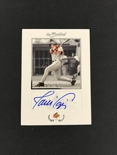 2004 Fleer InScribed Javy Lopez  Autographs Silver #JL Orioles Braves