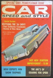 Car Speed and Style Magazine April 1958 Special Ohio - Pennsylvania Issue - Picture 1 of 5
