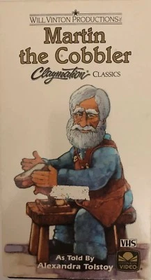 Martin Die Cobbler Von Claymation Classics-Vhs 1977-TESTED-RARE Vintage-Ship - Bild 1 von 4