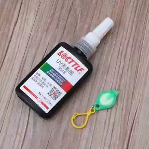 UV Kleber Glue Leimhärtung Licht Selbstklebender Kristallkleber 50ML Transparent - Bild 1 von 6
