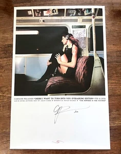 CAROLINE POLACHEK SIGNED Everasking X-Large Poster 36" x24" - Imagen 1 de 1