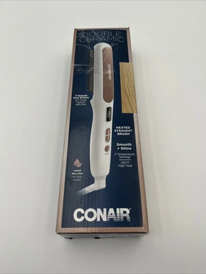 Cepillo recto térmico doble de cerámica Conair - Cerdas en forma de V BC700 Foto 1 de 4