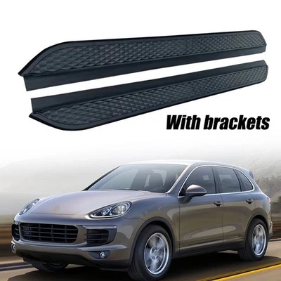 2 piezas estriberas aptas para Porsche Cayenne 2011-2018 barras Nerf escalón lateral Foto 1 de 4