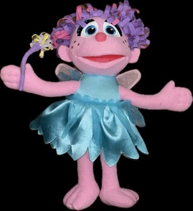 Sesame Street Abby Cadabby Talking Fairy Plush Doll Mattel 2008 12" Works O - Picture 1 of 2