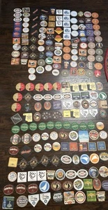 Lot Of 200 + Beer & Coffee Coasters Northwest Beers Pubs & Restaurants - Picture 1 of 4
