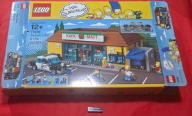 Lego The Simpsons 71016 The Kwik-E-Mart BOX ONLY with noticeable wear