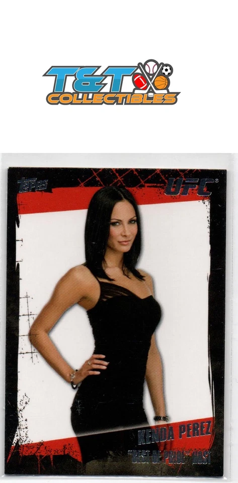 Kenda Perez 2010 Topps UFC Base Card #173 15a - Image 1 of 1