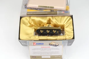 US51024 Corgi M4A3 Sherman 1/50 Model Gold Plated Anniversary Edition - Picture 1 of 1