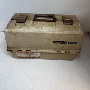 Vintage 1999 Flambeau Adventurer Tackle Box With Patena - Bild 1 von 7