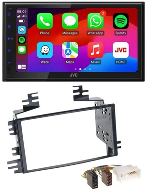 JVC Bluetooth USB MP3 2DIN DAB Autoradio für Kia Rio Rio5 Sportage Hyundai Accen - Bild 1 von 4