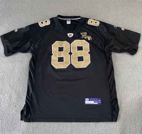 New Orleans Saints Reebok NFL On Field #88 Shockey Sewn Jersey size 56 Cover