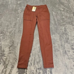 Royal Robbins Leggings womens Medium  Pro winter  Dark Mahogany NEW - Picture 1 of 16