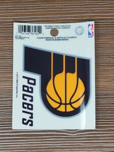 NBA Indiana Pacers 3.5 x 4.5 inch Decal Reusable Sticker