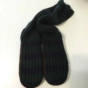 NWT Boys GAP KIDS Shoe Size 3-4 striped slippers Christmas stocking stuffers $27 - Picture 1 of 3