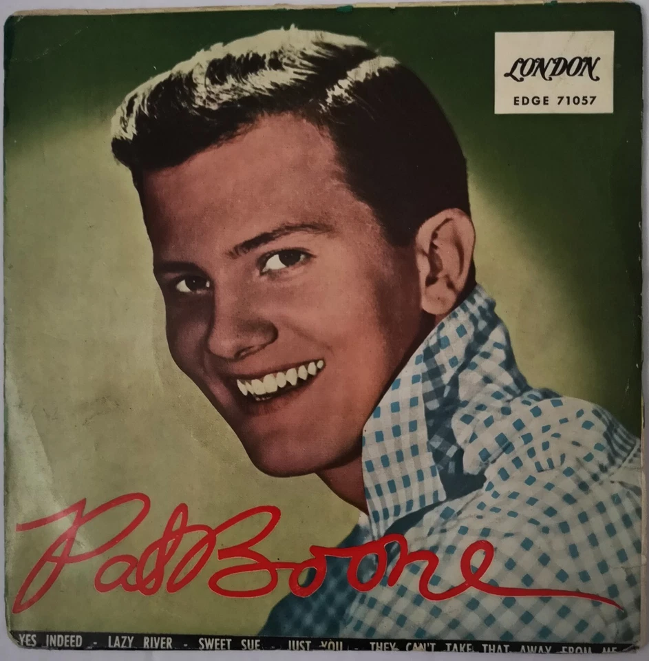 PAT BOONE ‎- Yes Indeed (1959) 45 EP 7" London Records Spain - Bild 1 von 1