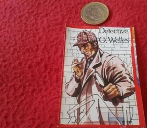 CROMO BOLLYCAO MSX JUEGOS DE ORDENADOR HIT-BIT SONY DETECTIVE ORSON WELLES PC... - Imagen 1 de 2