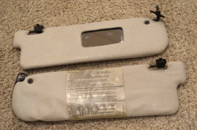 1987 1988 1989 VOLKSWAGEN VW FOX SUNVISORS SUN VISORS USED OEM Foto 1 de 4