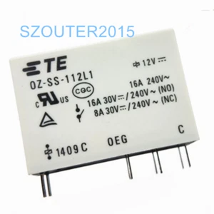1PCS OZ-SS-112L1 Power Relay OZ-SS112L1 12VDC 16A 8PIN Relay NEW - Picture 1 of 1