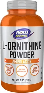 NOW Sports Nutrition, L- Ornithine Powder, Protein Metabolism* and Urea Detox*, - Picture 1 of 5