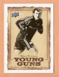 2008 Upper Deck MLS Young Guns #YG7 Adam Cristman - Flat S/H