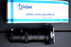 Spiratone Adjustable Vario-Dupliscope III w/T-Mount F/Copy Slides & Rolls. Japan - Picture 1 of 3