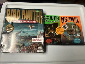 Deer Hunter & Bird Hunter Water Fowl Edition PC game lot Sealed - Picture 1 of 4