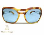 Vintage Samco Sunglasses 1960S Made In Italy Lens Glass Blue Color