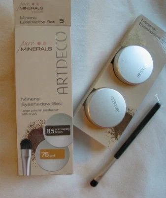 ARTDECO  Mineral lose Puder Lidschatten SET inkl. Pinsel, NEU inkl. OVP - Bild 1 von 4