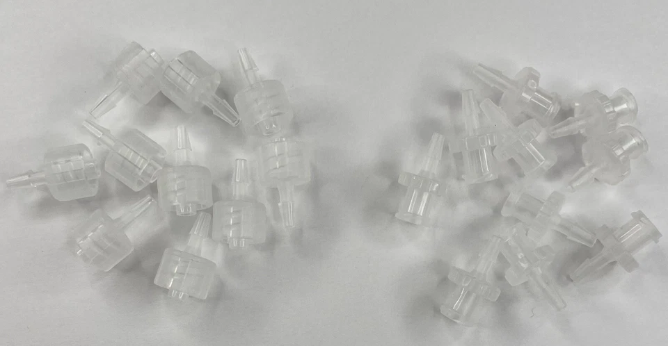 Barra de mangueira 3/32" Luer Lock/tubulação/cromatografia conectores macho fêmea 10 peças - Imagem 1 de 1