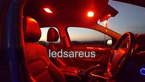 Ford FG Sedan LED Interior light Kit RED Super Bright XT XR6 XR8 G6 G6E FPV - Picture 1 of 5