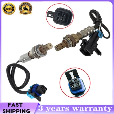 Sensor de oxígeno O2 aguas abajo 2 piezas para Chevrolet Silverado 1500 2500 HD 2001 6,0 L Foto 1 de 4