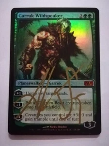 MTG - Garruk Wildspeaker - Magic 2011 - Inglese / Signed / Foil - Imagen 1 de 8