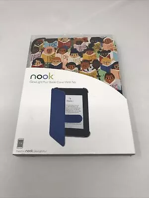 Nook Glowlight Plus Book Cover with Tab 7.8” Book Club Design - Image 1 of 4